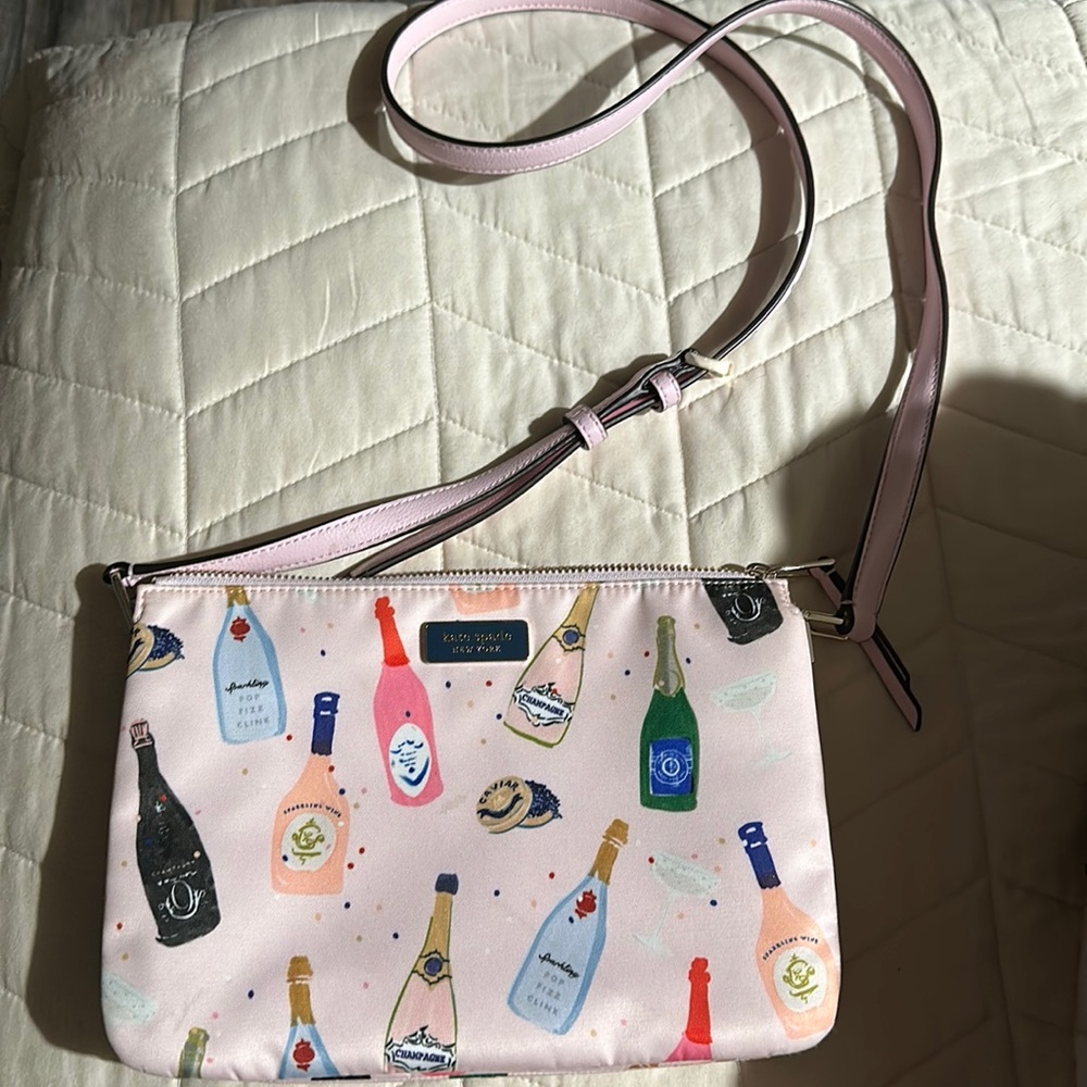 Kate spade wine crossbody